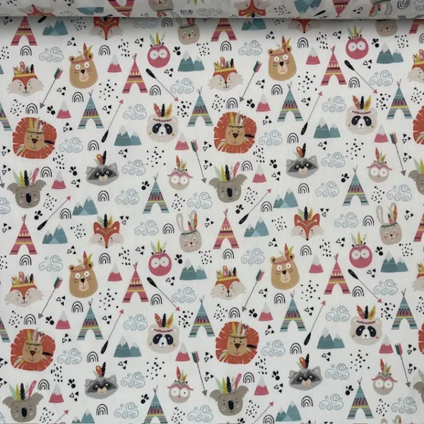 Popeline Jungle Indian