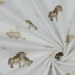 Popeline Sweet Horses - Branco - Image 3