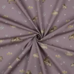 Popeline Sweet Horses - Lavanda - Image 2