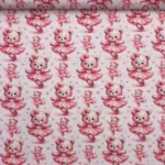 Popeline Teddy Girl - Branco