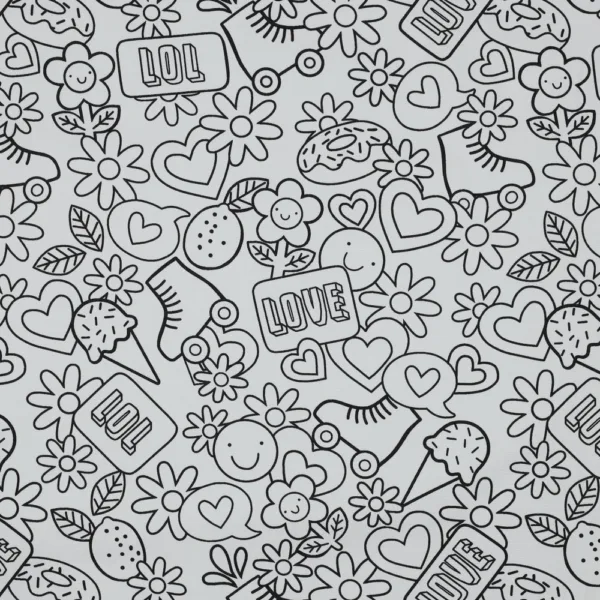 Popeline para Colorir