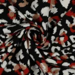 Viscose Animal Skin - Preto - Image 3