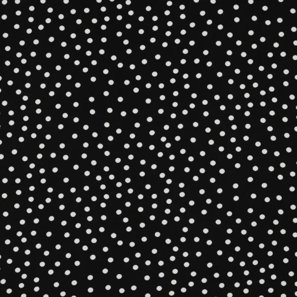 Viscose Pintas - Preto