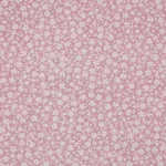 Viscose Small Flower c/ Elastano - Rosa