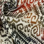 Viscose Unique Crafted Batik - Crú - Image 3