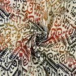 Viscose Unique Crafted Batik - Crú - Image 2