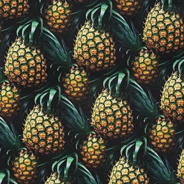 Atoalhado Ananás 3D