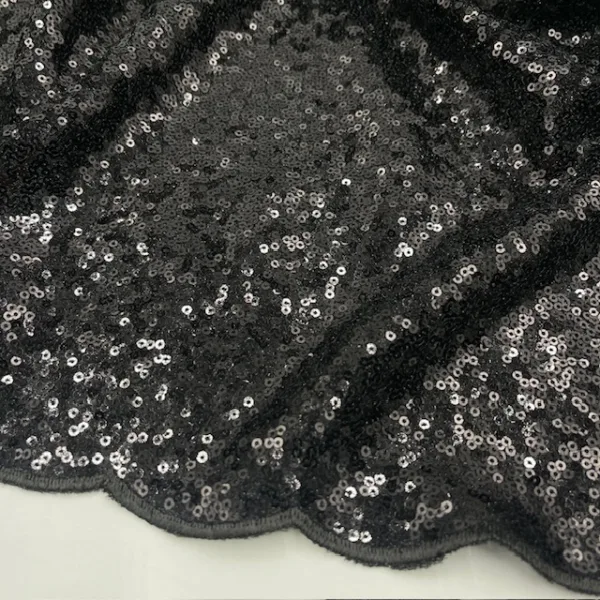 Lantejoula Shine c/ Terminação - Preto