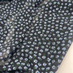 Chiffon Little Flower - Azul Marinho - Image 3