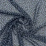 Chiffon Little Flower - Azul Marinho - Image 2