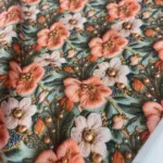 Popeline Digital 3D - Flowers - Image 3