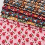 Popeline Digital 3D - Cerejas - Image 4