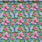 Popeline Digital 3D - Butterfly