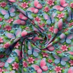 Popeline Digital 3D - Butterfly - Image 2