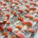 Popeline Digital 3D - Mushrooms - Image 3