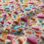 Popeline Digital 3D - Mushrooms - Image 3