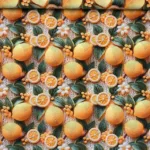 Popeline Digital 3D - Limões