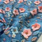 Popeline Digital 3D - Flowers - Image 3