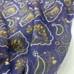 Chiffon c/ Risca Gold - Azul - Image 3