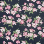 Chiffon Roses - Azul/Rosa