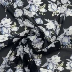 Chiffon Roses - Preto/Azul - Image 2