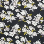 Chiffon Roses - Preto/Bege Claro