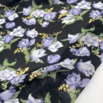 Chiffon Roses - Preto Lilás - Image 3