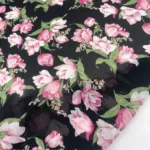 Chiffon Roses - Preto Rosa - Image 3