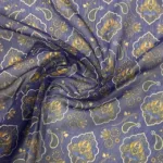 Chiffon c/ Risca Gold - Azul - Image 2