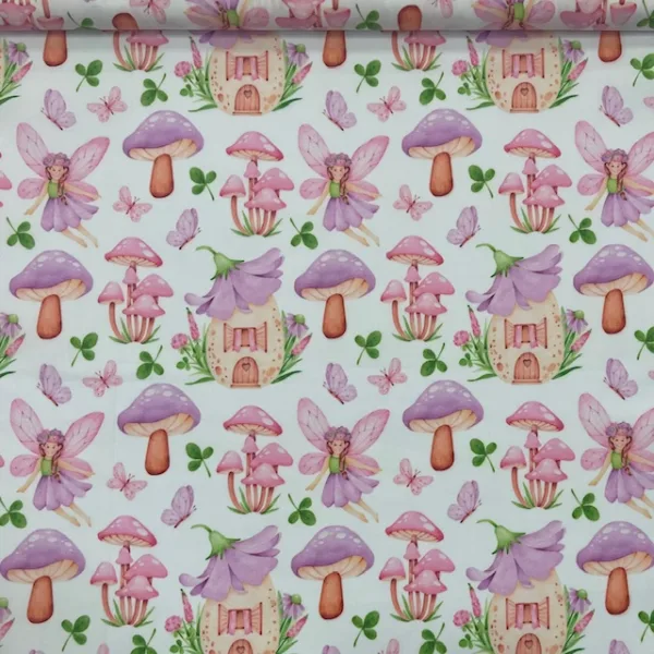 Popeline Digital 3D - Fairies