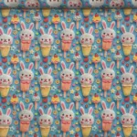 Popeline Digital 3D - Lollipops