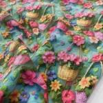 Popeline Digital 3D - Flower Vases - Image 3