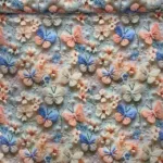 Popeline Digital 3D - Butterfly