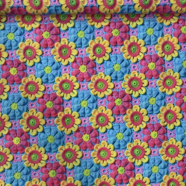 Popeline Digital 3D - Tricot