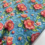 Popeline Digital 3D - Flower - Image 3