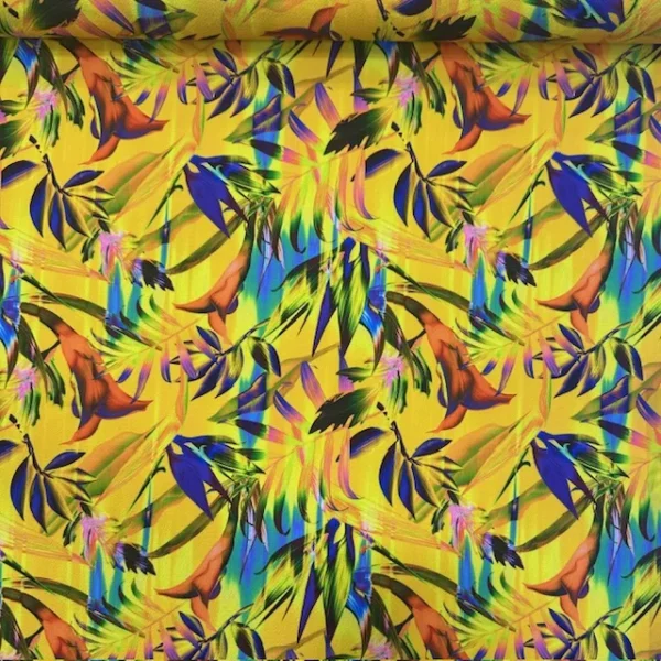 Crepe Bubble Tropical