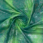 Lycra Flash Foile - Neon Verde - Image 2