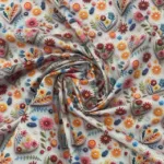 Popeline Digital 3D - Hearts - Image 2