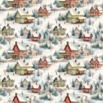 Policanvas Natal - Santa Claus Home