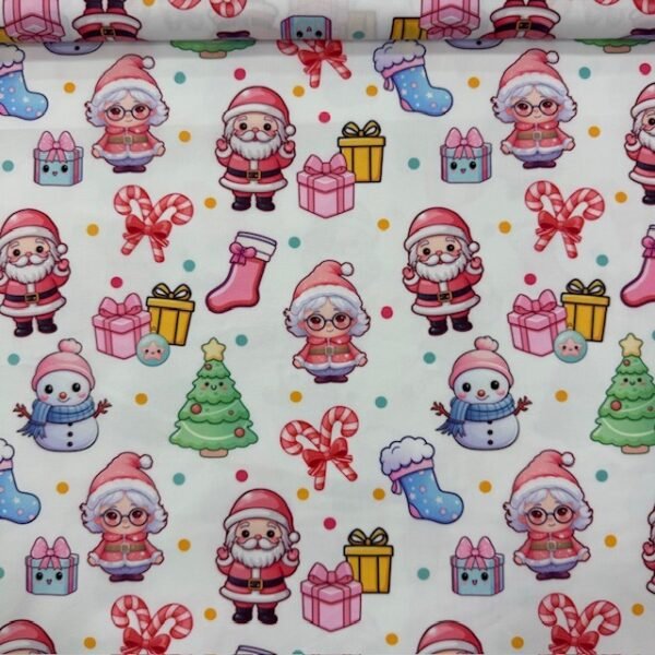 Popeline Digital Fofi - Branco