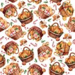 Policanvas Natal - Cesto