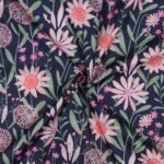 Popeline Flowers - Azul - Image 2