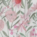 Popeline Flores - Branco - Image 3