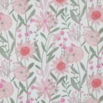 Popeline Flores - Branco