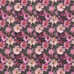 Bombazine Flower 3D - Azul