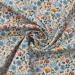 Bombazine Flowers - Cru - Image 2