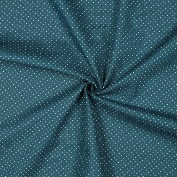 Popeline Pintas – Azul Petróleo