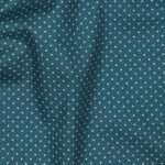 Popeline Pintas – Azul Petróleo - Image 3