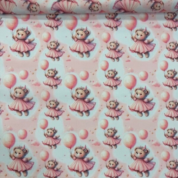 Popeline Bear Collecion - Rosa