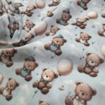 Popeline Bear Collecion - Azul - Image 3